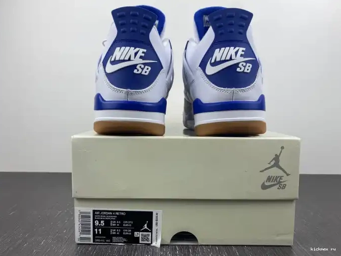 Rep Kickmax Jordan SB DR5415-140 4 Blue Retro Pine 0607